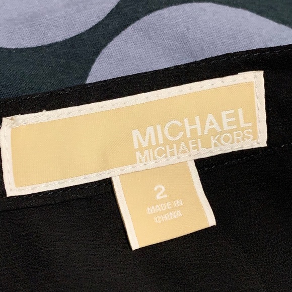 Michael Kors Black Multi-layer Ruffle Skirt sz2 - Picture 4 of 4